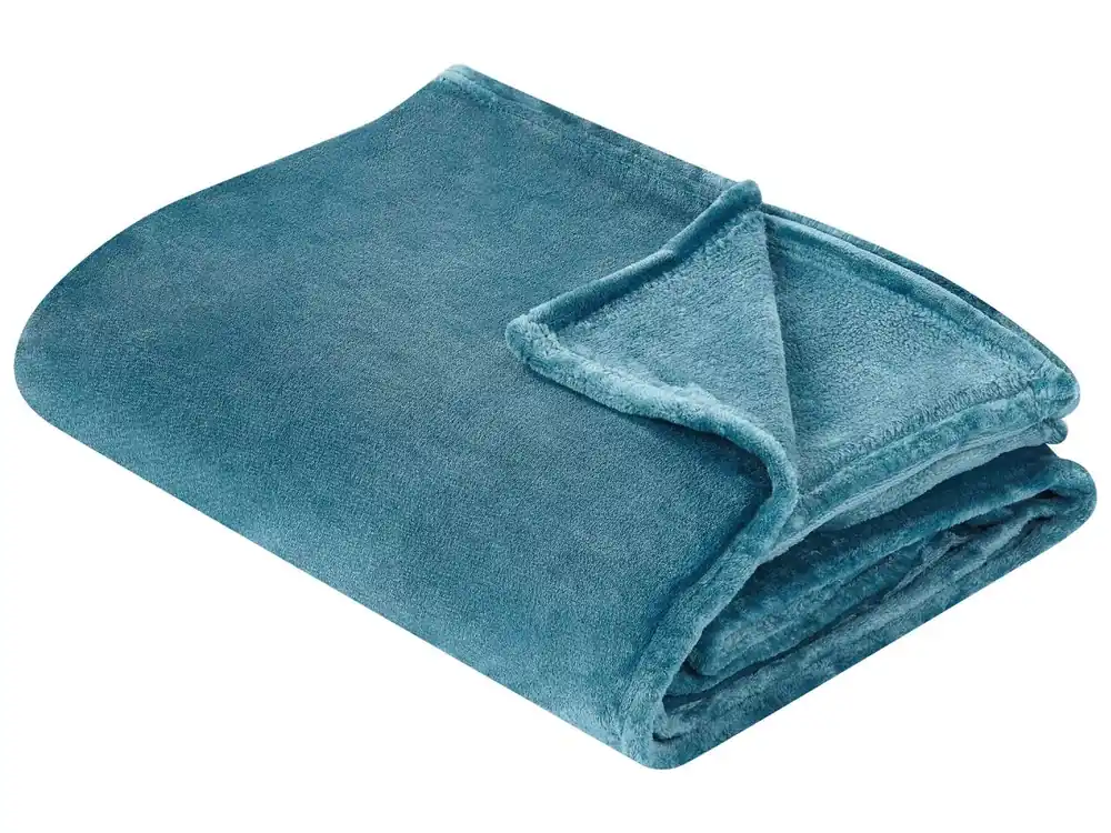 Manta BAYBURT 150 x 200 cm Azul - Textil