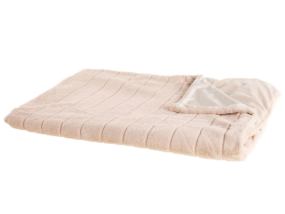 Manta SMAHRA 150 x 200 cm Rosa - Textil