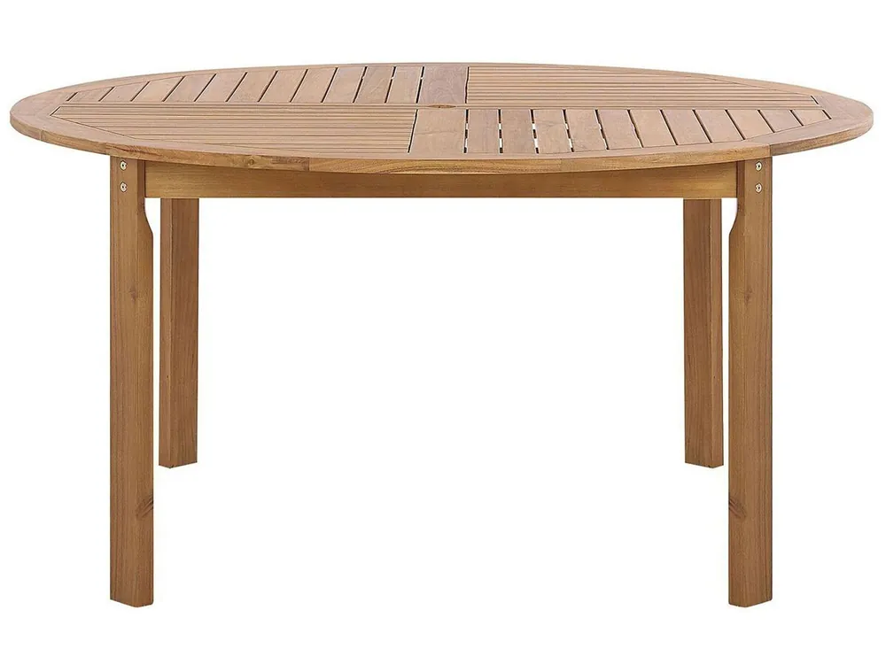 Mesa de jardín TOLVE 150 cm 150 cm Madera de acacia Marrón