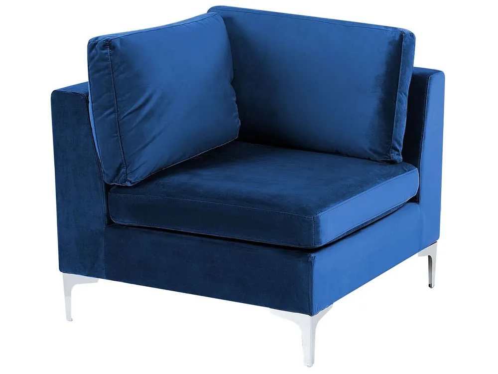 Módulo esquinero EVJA Terciopelo Verde - Sofás sillones puffs
