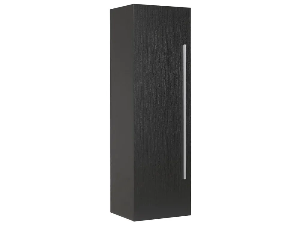 Armario de pared para baño MATARO 40 cm Negro