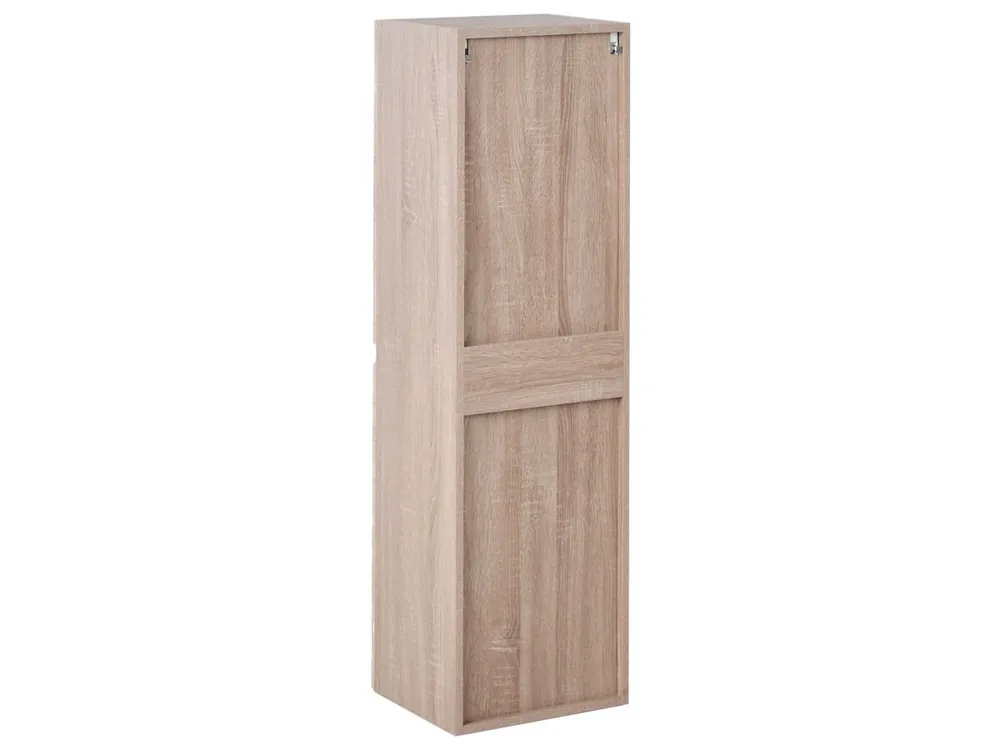 Armario de pared para baño URUCU 35 cm Marrón claro