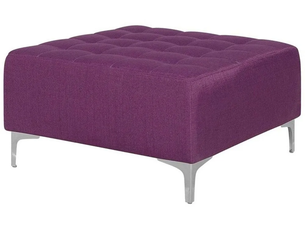Otomana ABERDEEN Tela Violeta - Sofás sillones puffs