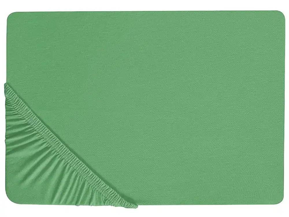 Sábana bajera JANBU Algodón 90 x 200 cm Verde - Textil