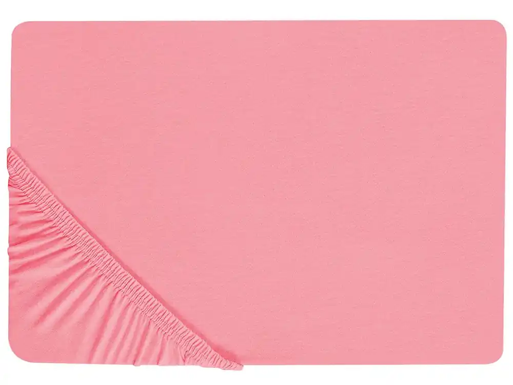 Sábana bajera JANBU Algodón 90 x 200 cm Coral - Textil
