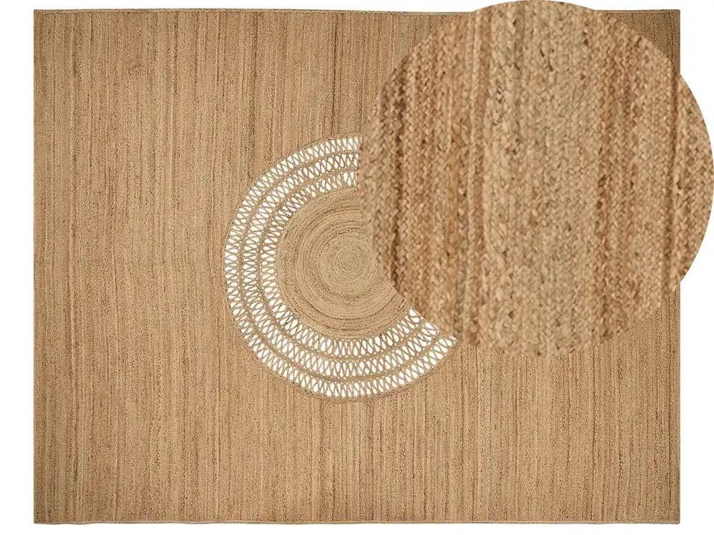 Alfombra BOGAZOREN Beige 300 x 400 cm Yute - Textil
