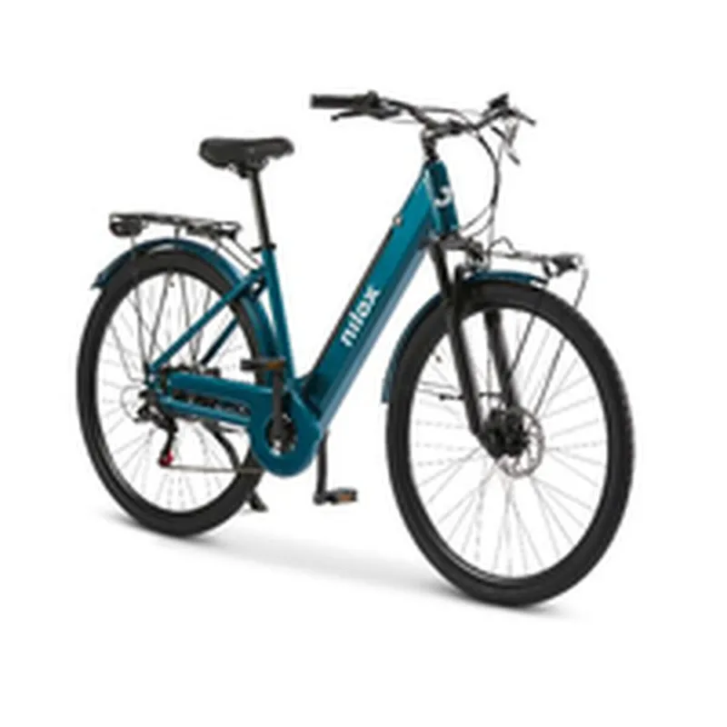 Bicicleta Eléctrica Nilox J7 Verde 250 W 28" - Electrónica