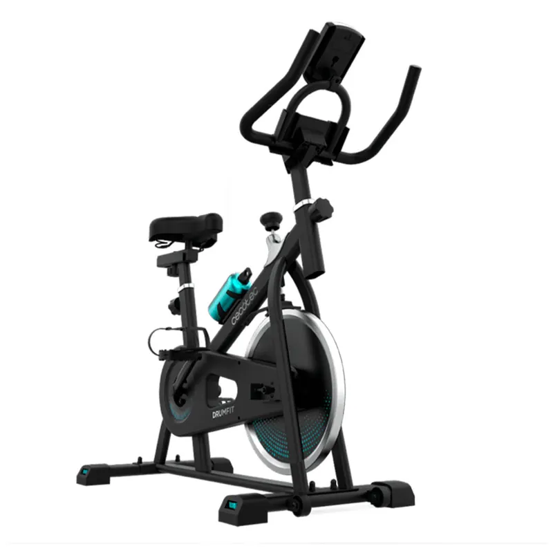 Bicicleta estática Cecotec DrumFit Indoor 6000 Forcis pantalla LCD negro - Deporte
