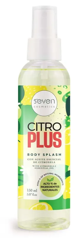 Body mist citronela 150ml marca Seven - Decoración