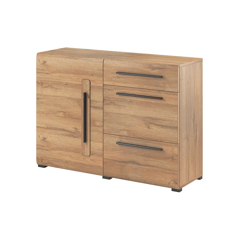 Bufé 1 puerta 3 cajones Louis Blanco - Muebles
