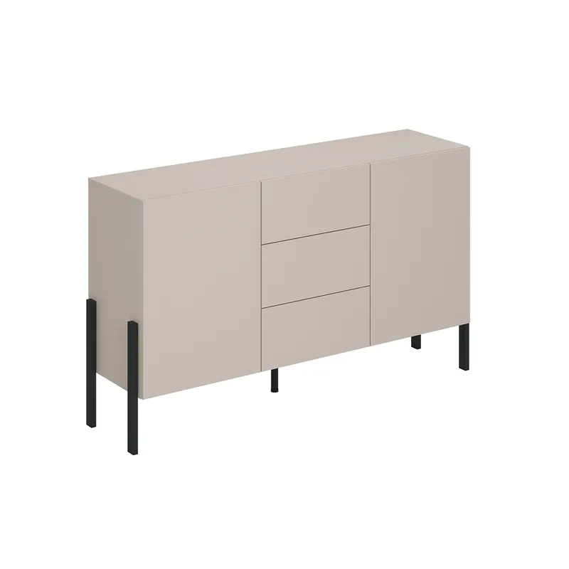 Bufé 2 puertas 3 cajones Bérénice Cachemira - Muebles