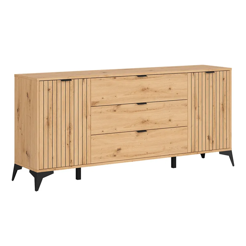 Bufé 2 puertas 3 cajones 180 cm Mao Madera - Muebles
