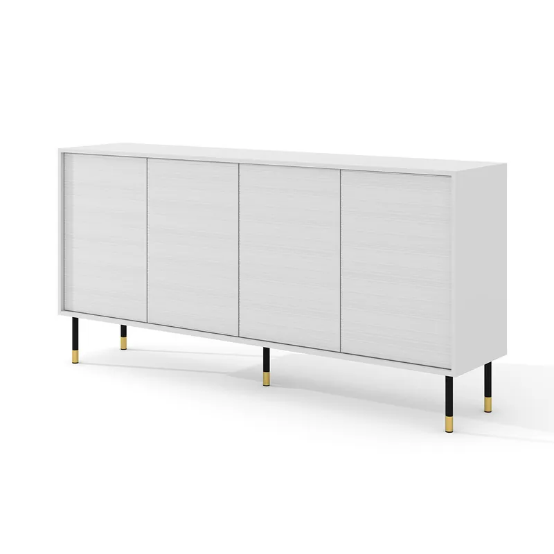Bufé 4 puertas Rani Blanco - Muebles