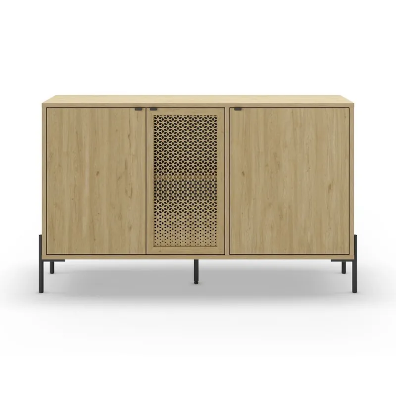 Buffet 3 Puertas y Patas de Metal L120 cm - Inca