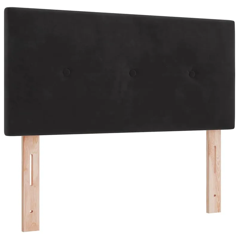 Cabecero con luces de tiras LED Verde 90 cm Terciopelo - Muebles