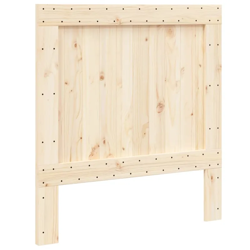 vidaXL Cabecero de madera maciza de pino 100x104 cm - Muebles
