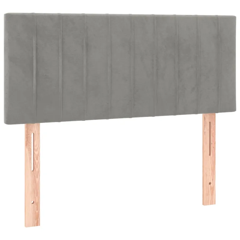 vidaXL Cabecero de terciopelo azul 100x5x78/88 cm - Muebles