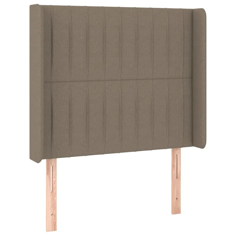 vidaXL Cabecero con orejas de tela azul 103x16x118/128 cm - Muebles