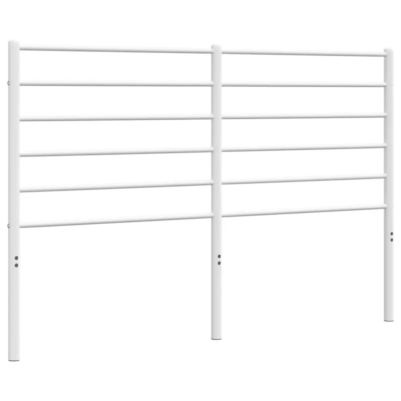 vidaXL Cabecero de metal negro 135 cm - Muebles