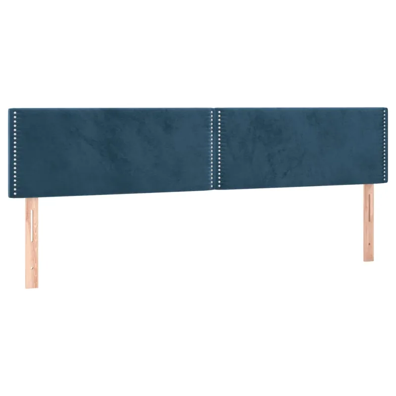 vidaXL Cabeceros 2 unidades de terciopelo rosa 80x5x78/88 cm - Muebles