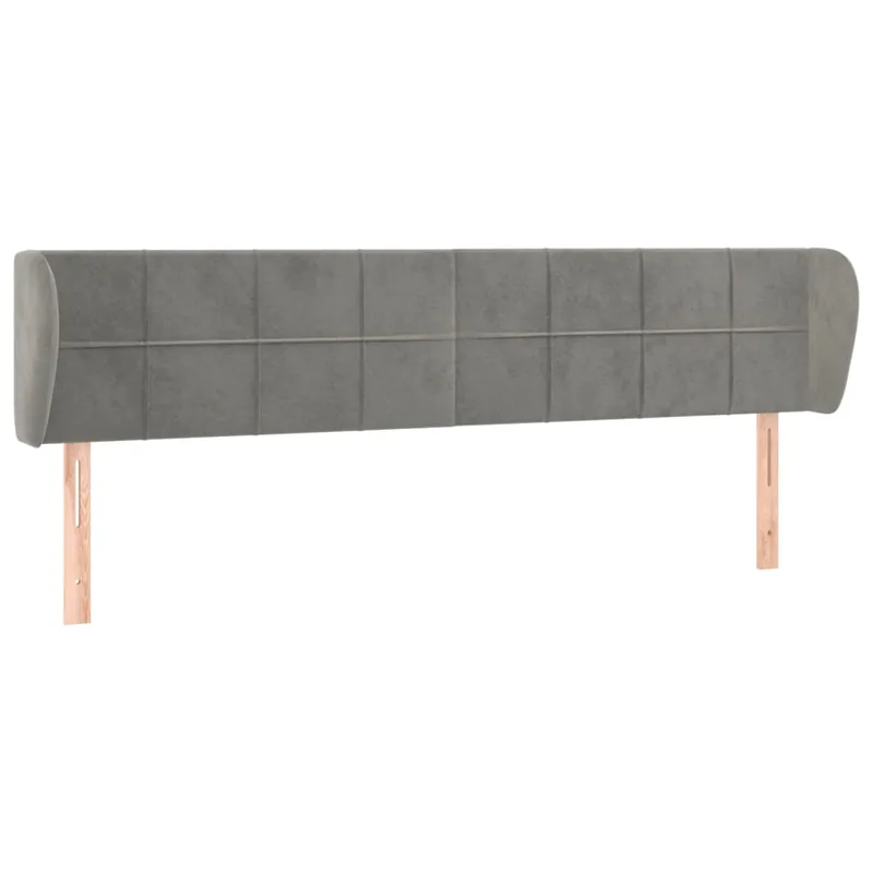 vidaXL Cabecero de terciopelo rosa 163x23x78/88 cm - Muebles
