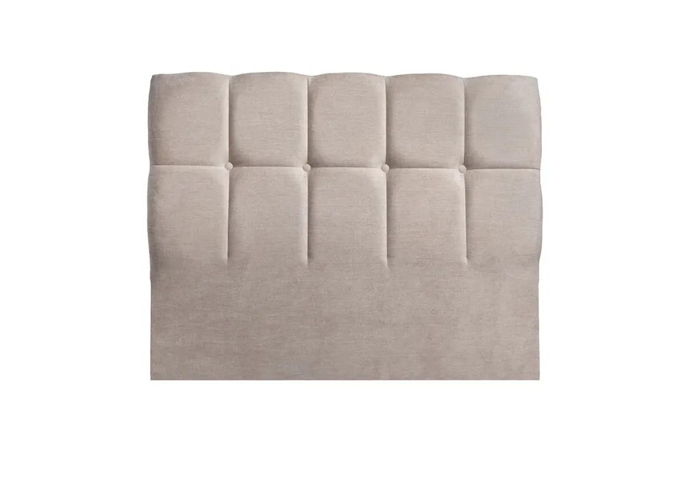 Cabecero MOZART 145x115x7cm tela beige - Descanso