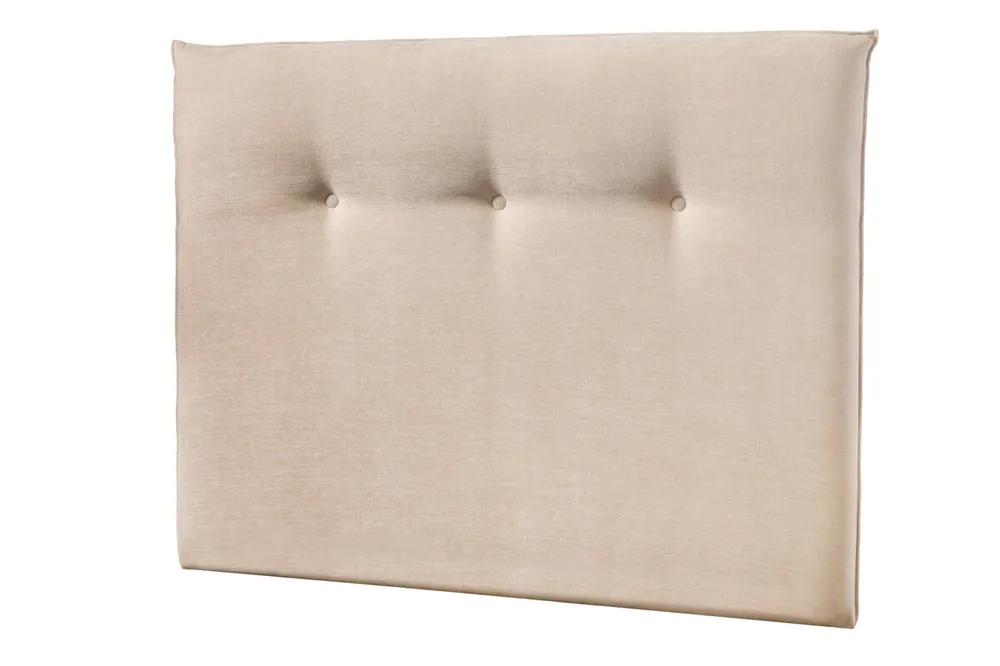 Cabecero RUBENS 160x115x12cm tela beige - Descanso