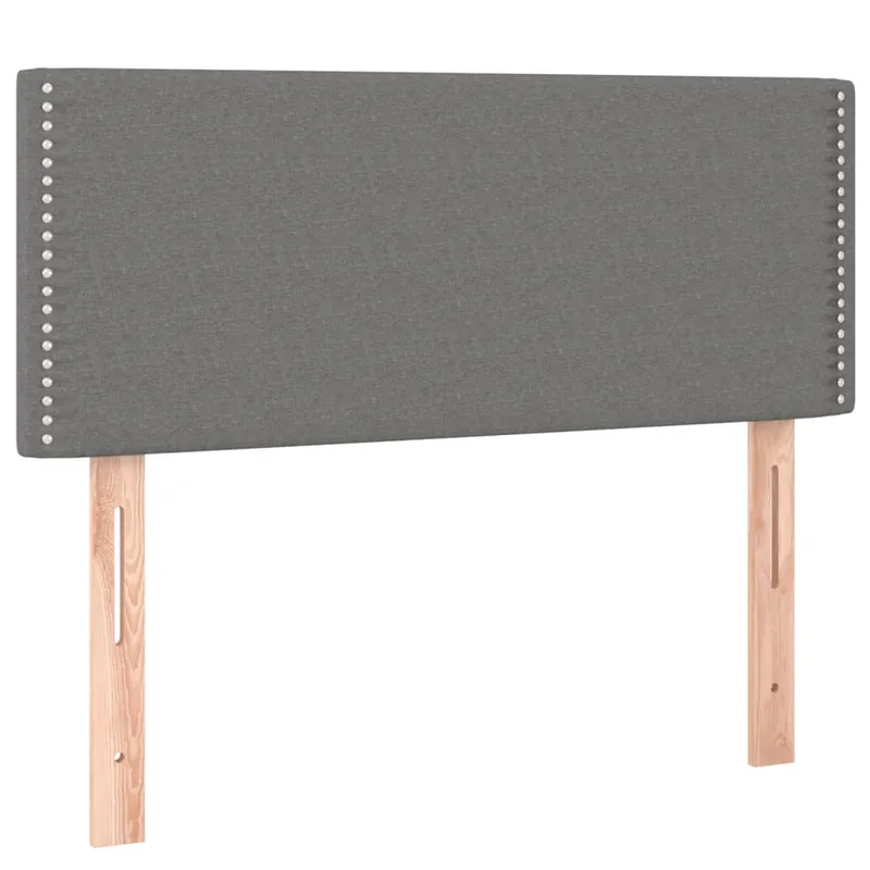 Cabecero de tela negro 80x5x78/88 cm Bajo - Muebles