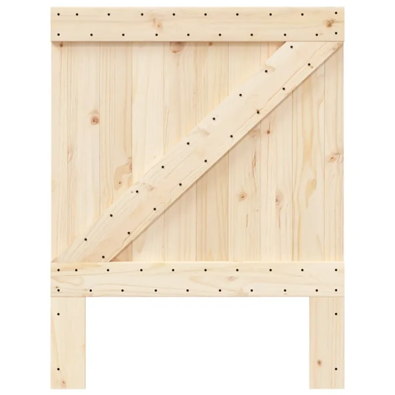 Cabecero de cama madera maciza de pino 80x104 cm Triangulo - Muebles