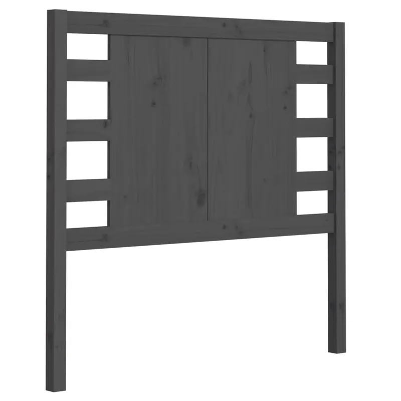 Cabecero madera maciza de pino marrón miel 81x4x100 cm - Muebles