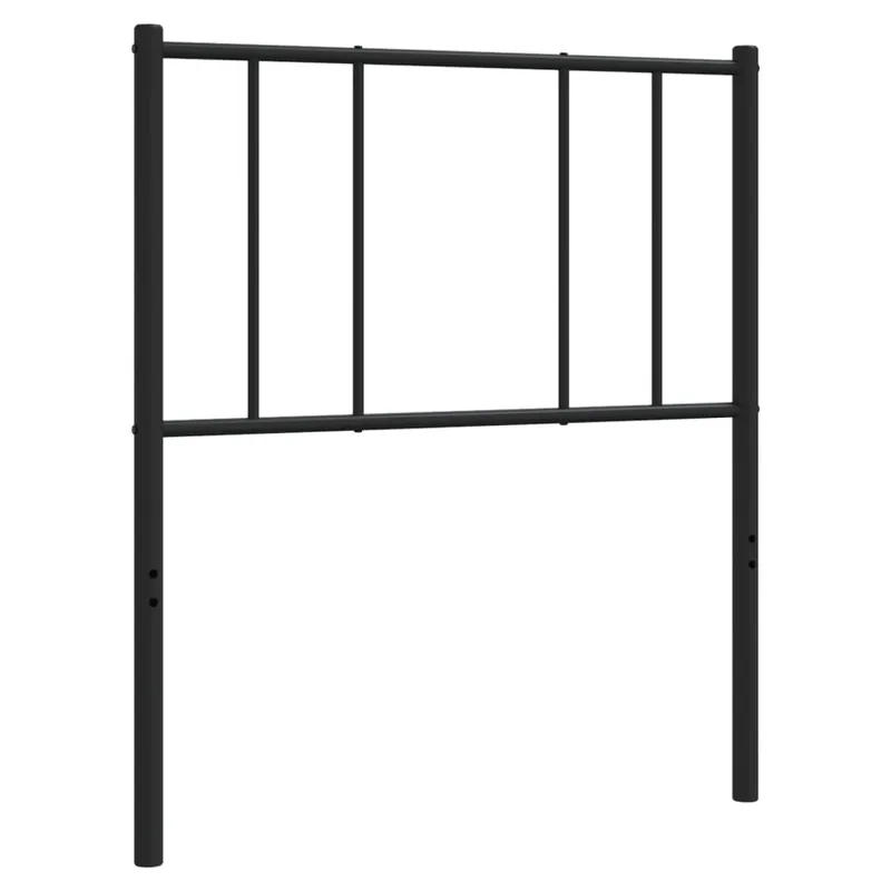 Cabecero de metal negro 80 cm - Muebles
