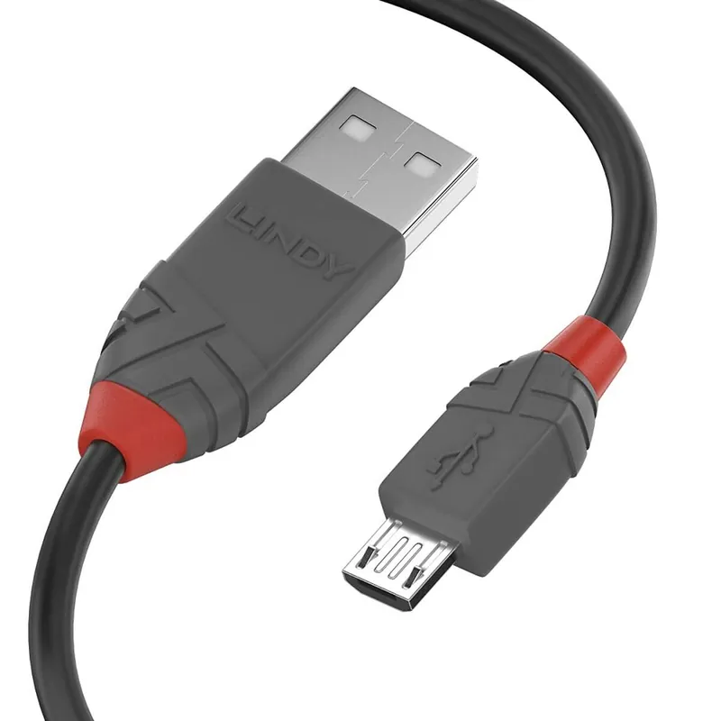 Cable USB LINDY 36733 2 m Negro - Electrónica