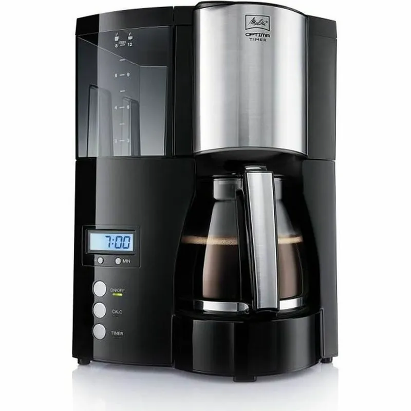 Cafetera de Goteo Melitta 100801 850 W 1 L Negro 850 W 1 L - Electrodomésticos