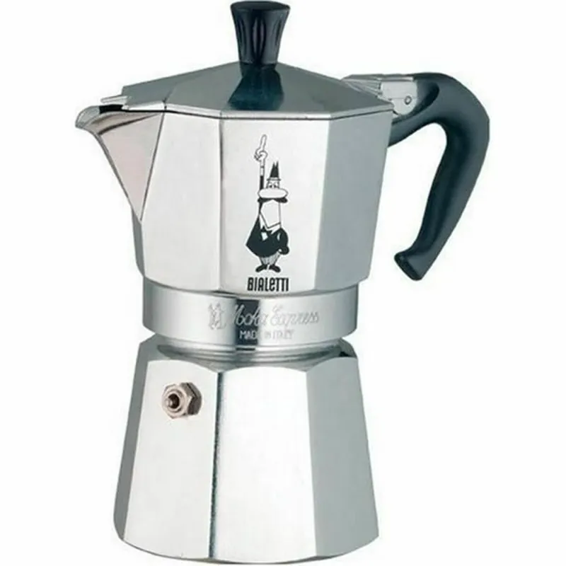 Cafetera Italiana Bialetti Aluminio - Cocina