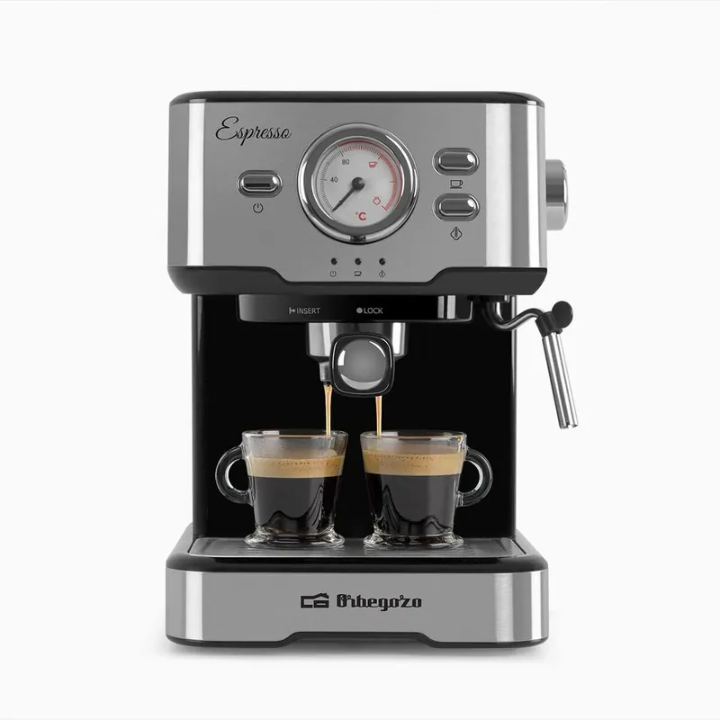 Cafetera Superautomática Orbegozo EX 5500 Multicolor 1,5 L - Electrodomésticos
