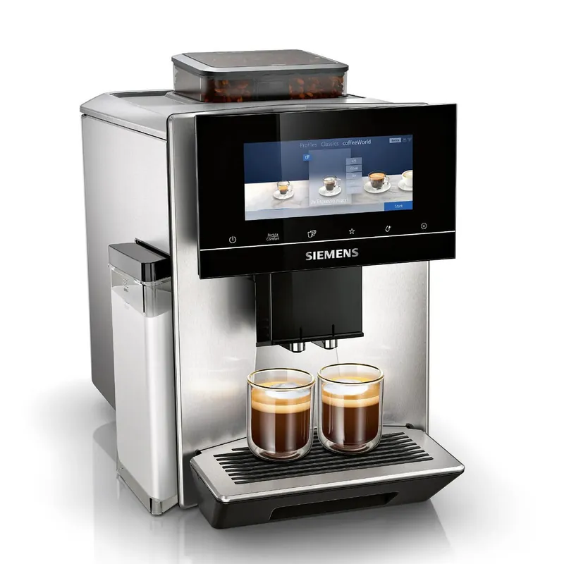 Cafetera Superautomática Siemens AG TQ903R03 Negro Acero Sí 1500 W 2 Tazas - Electrodomésticos