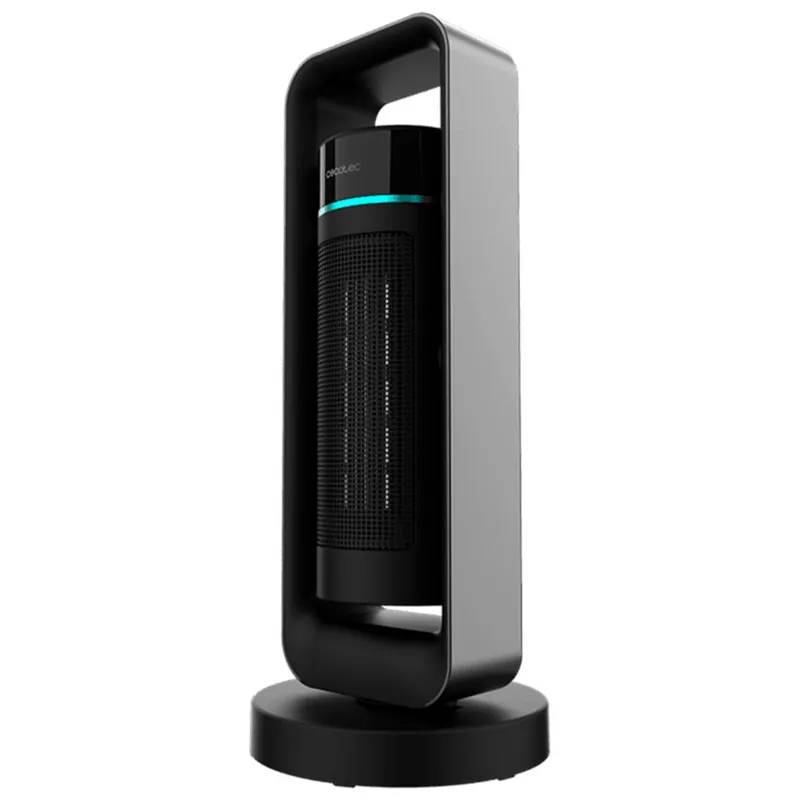 Calefactor cerámico Cecotec ReadyWarm 2000 Max Ceramic Rotate Design 2000W oscilante negro - Electrodomésticos