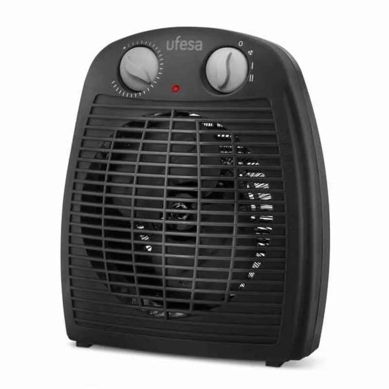 Calefactor Vertical UFESA CF2000 Negro 2000 W - Electrodomésticos