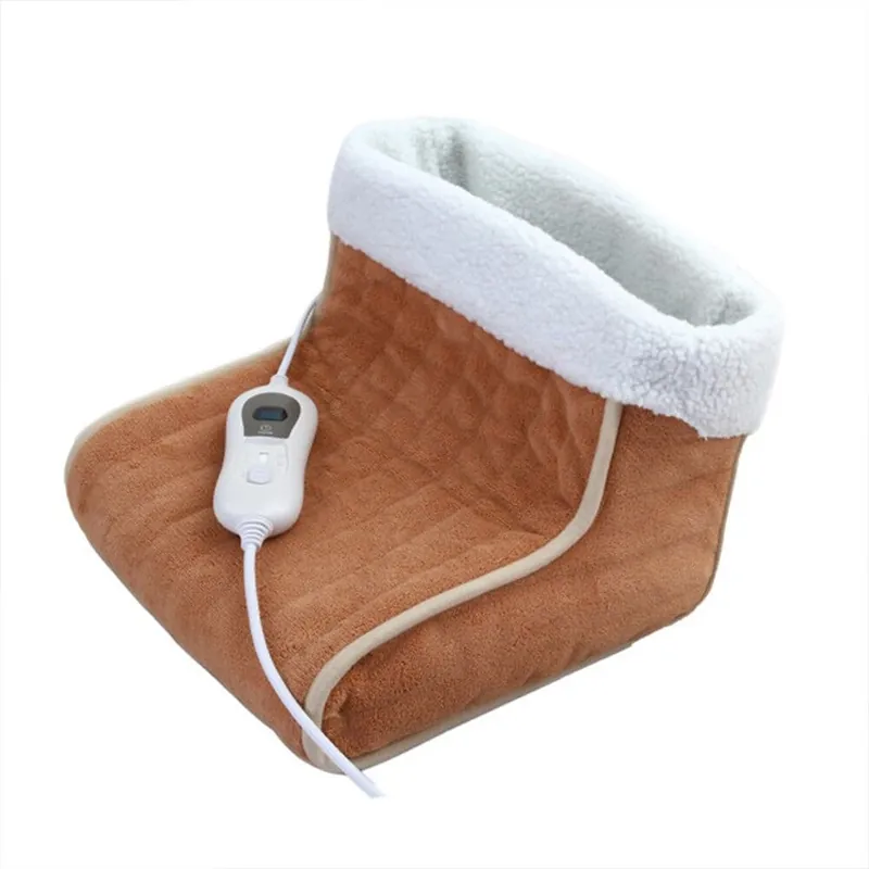 calientapies electrico textil color marron serie relax 30cm - Electrodomésticos