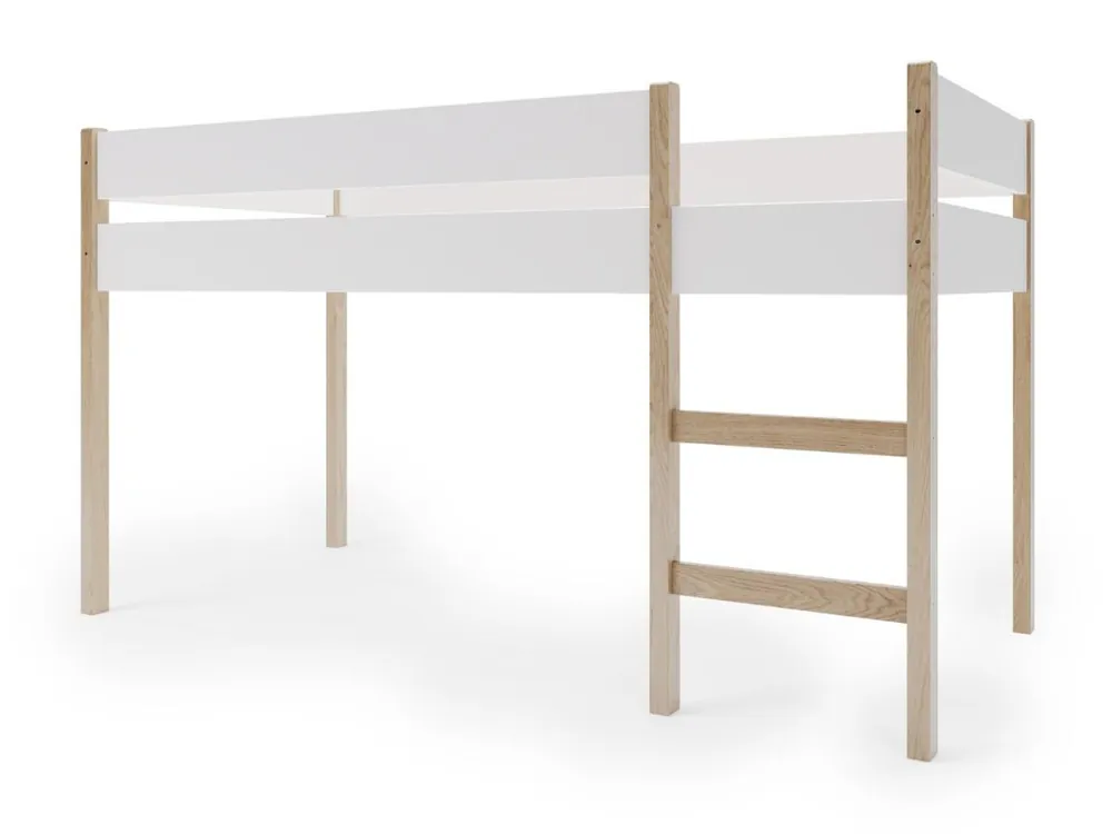 Cama Alta GROTT LB005 99x208x120 Blanco - Bebé