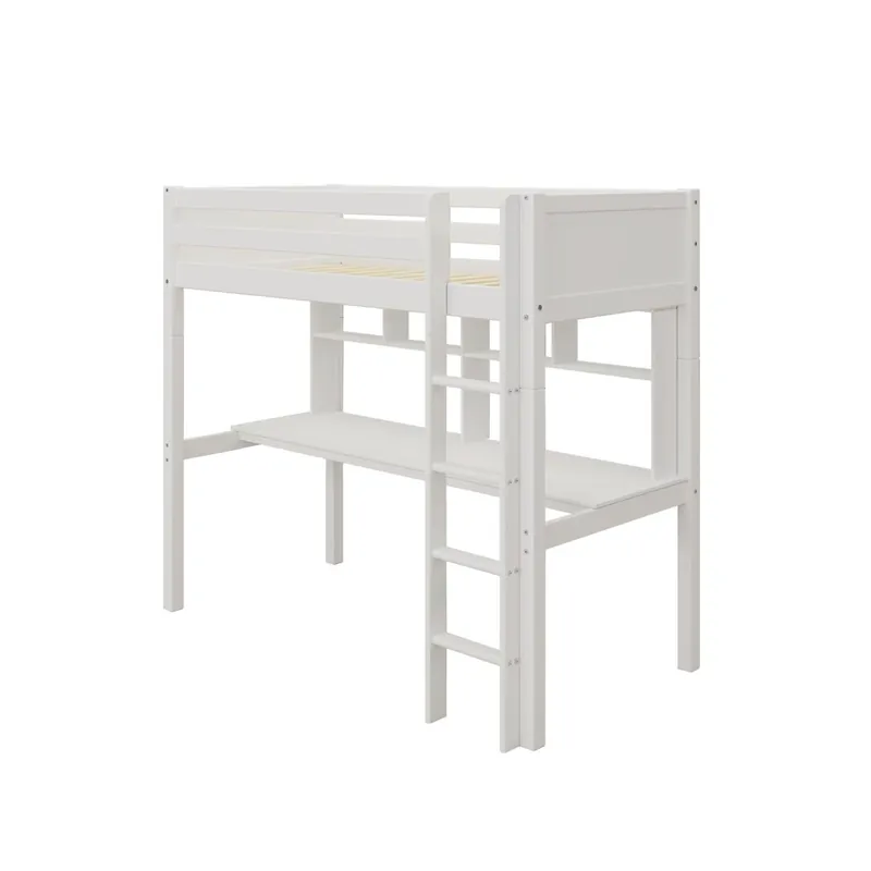 Cama alta infantil NORDIC ROMANTIC 209x106x118 Blanco - Bebé