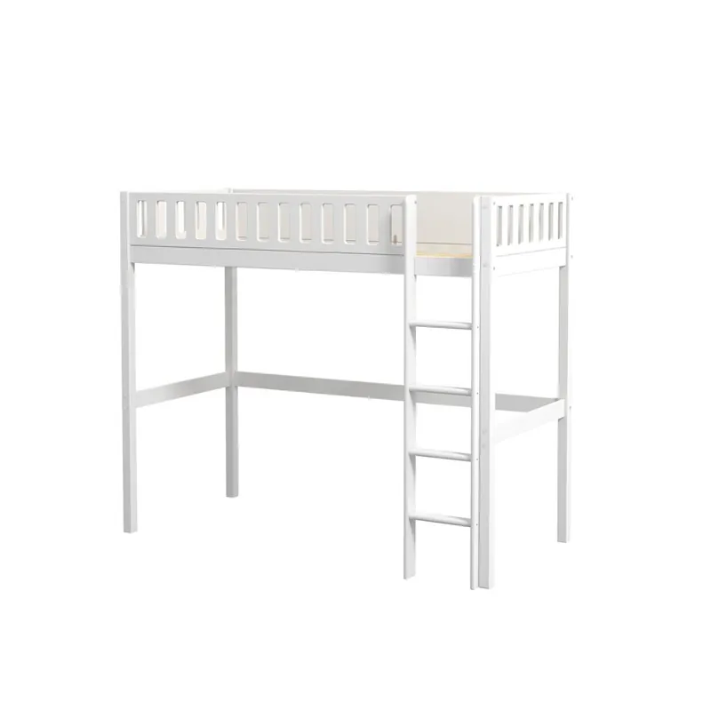 Cama alta infantil VIGGO 208x102x176 Blanco - Bebé