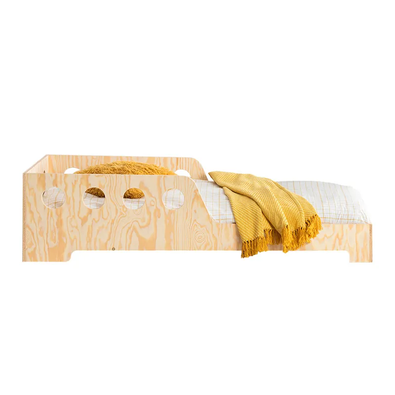 Cama 70x140 con somier Adrien Madera - Descanso