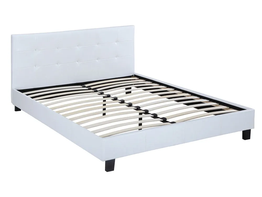 Cama "Julia" color Blanco - 160 x 200 cm
