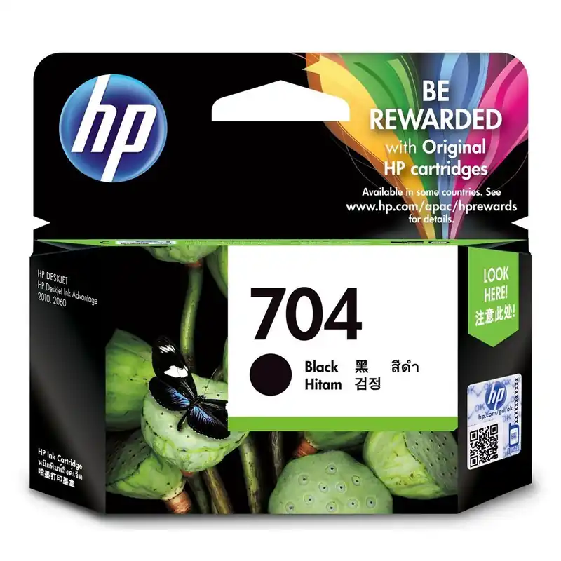 Cartucho de Tinta Original HP 704 Negro - Electrónica