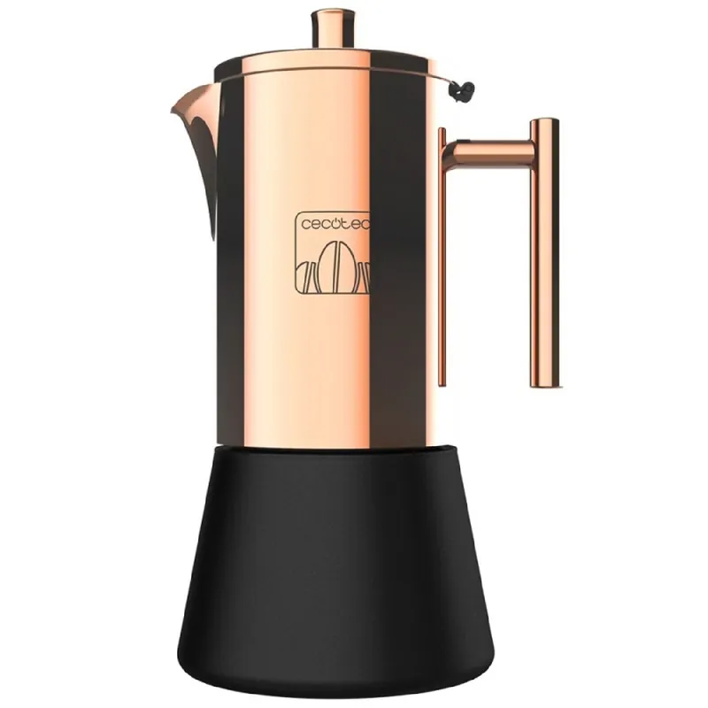 Cafetera italiana Moka De Acero Inoxidable Cumbia Moking 200 - Cocina