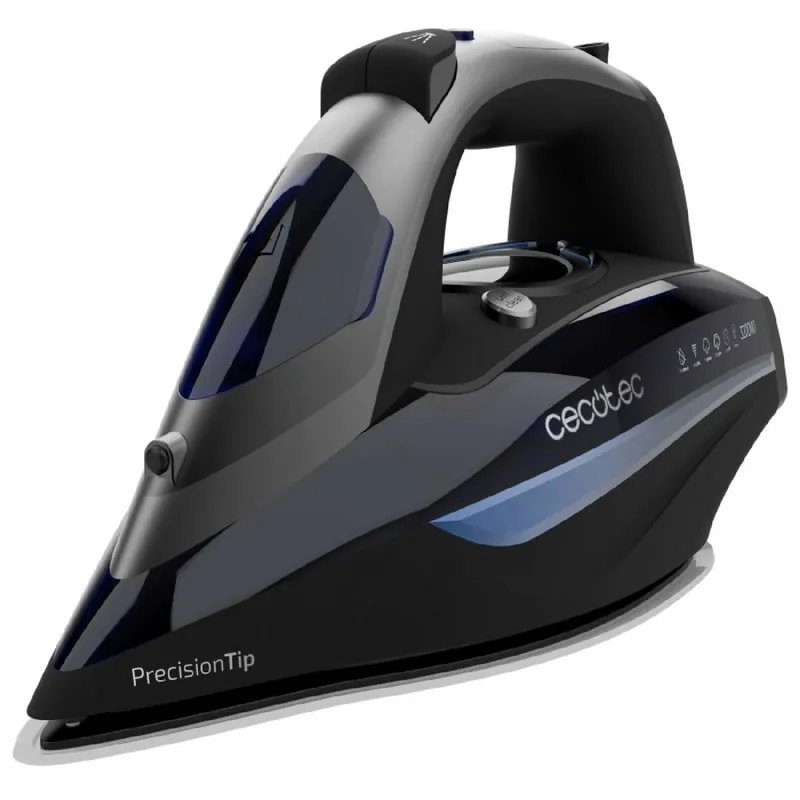 Plancha de vapor Cecotec IronHero 3200 i-Pump Absolute 3200W 285 g/min anodizada negro