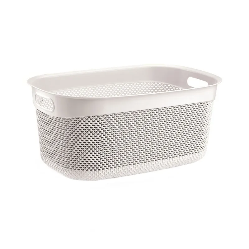 Cesta Alta Rectangular 33 Litros 7house - Decoración