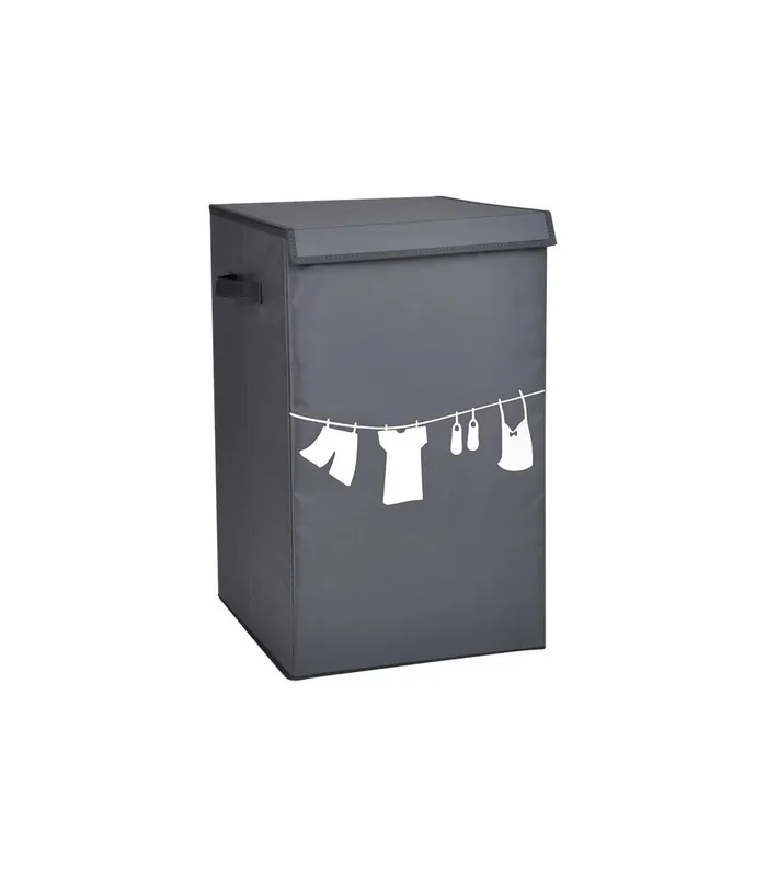 Cesta plegable para ropa con tapa - Baño