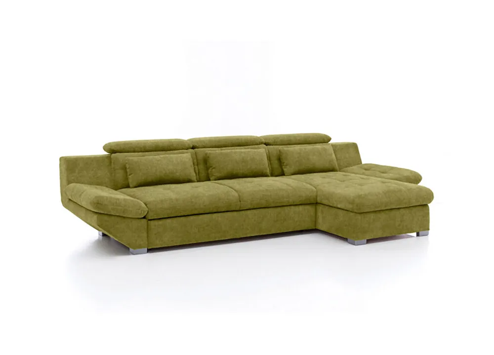 Chaise longue convertible en cama ETERNITY derecha 5 plazas beige - Sofás sillones puffs